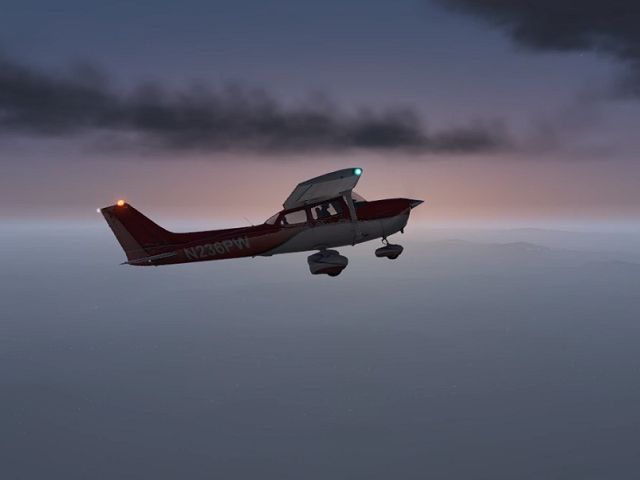 Flight over Montpelier