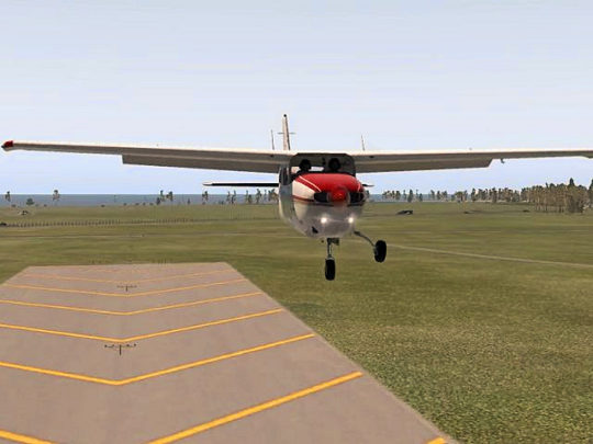 Landing without landing gear