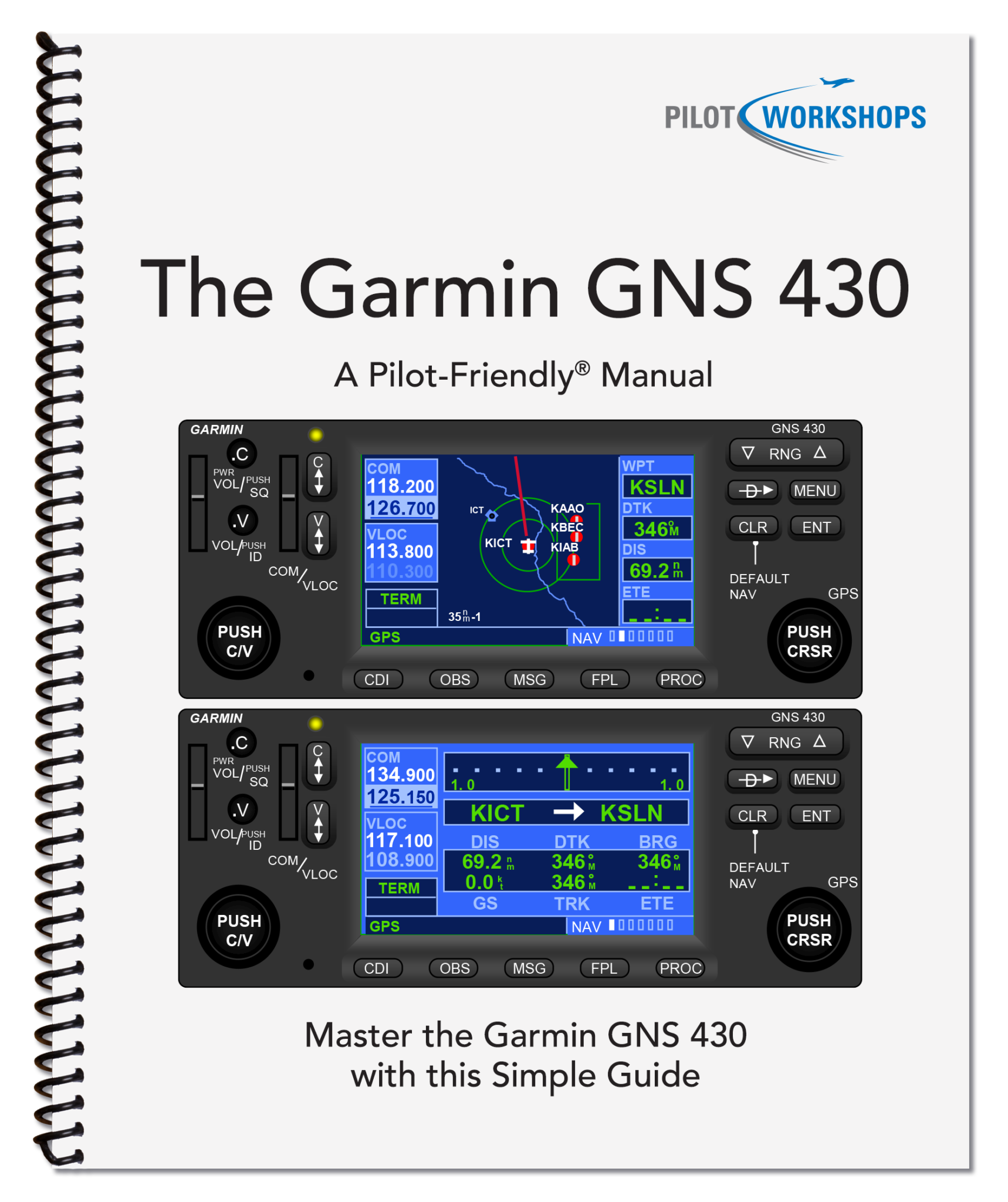 Garmin GPS Manuals for Pilots GNS430, GTN 750, GTN 650, G1000, & More
